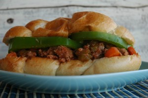 Turkey Veggie Sloppy Joes (5)